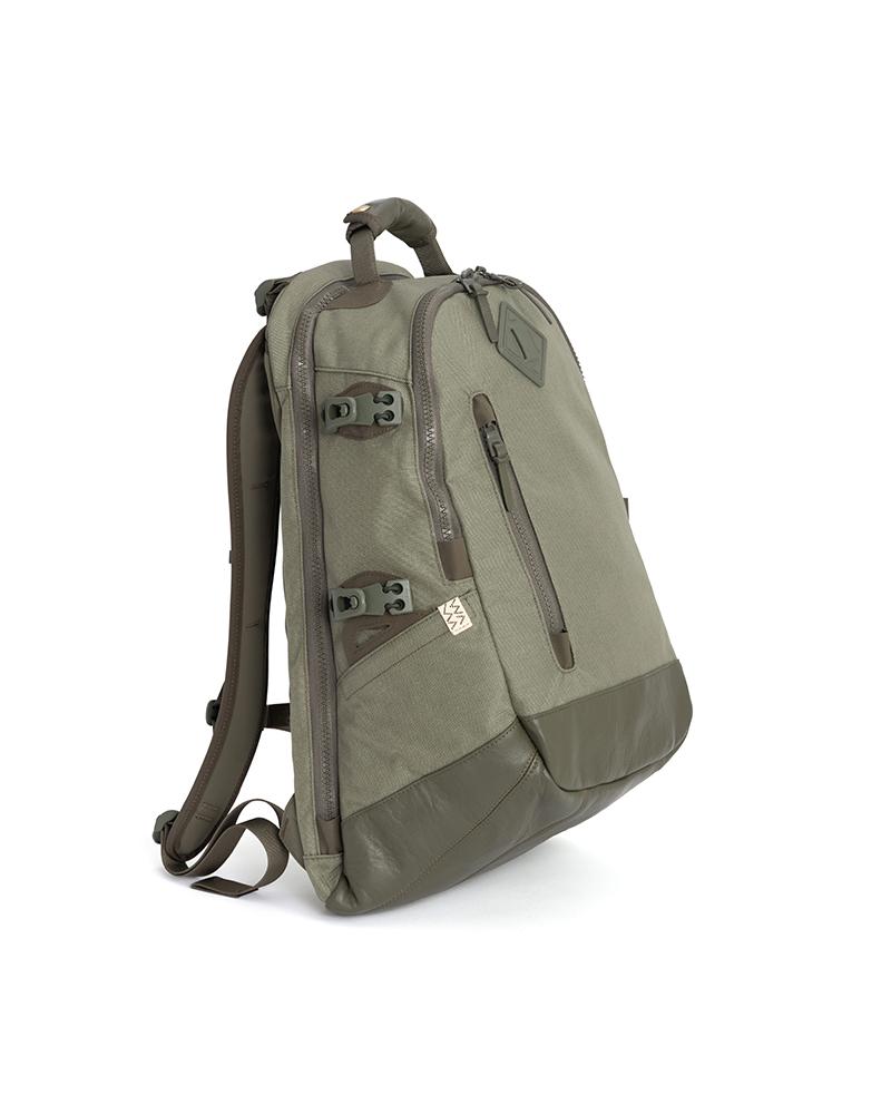 バッグ Visvim Cordura 20L Backpack Grey Cordura 20L Backpack in Charcoal Lambskin – Blue Owl Workshop